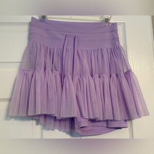 Pirouette Skort - Digital Lavender- XL